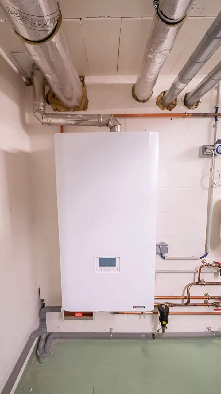 Pose de chaudières à condensation à Dole